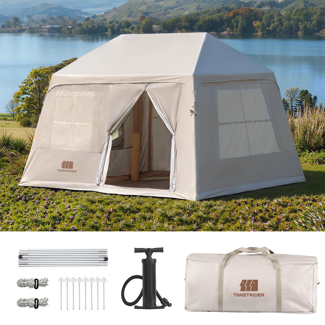 Strato 6.0 3-4 Person Inflatable Tent with Canopy