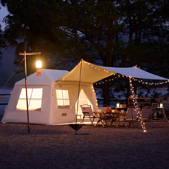 Strato 6.0 3-4 Person Inflatable Tent with Canopy