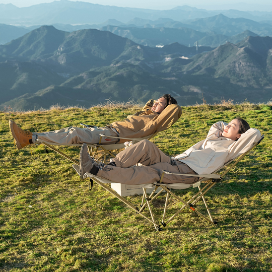 Tanstrider Foldable Camping Lounger 15016