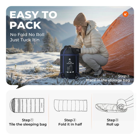 Plaidy Cotton Flannel XXL Winter Sleeping Bag