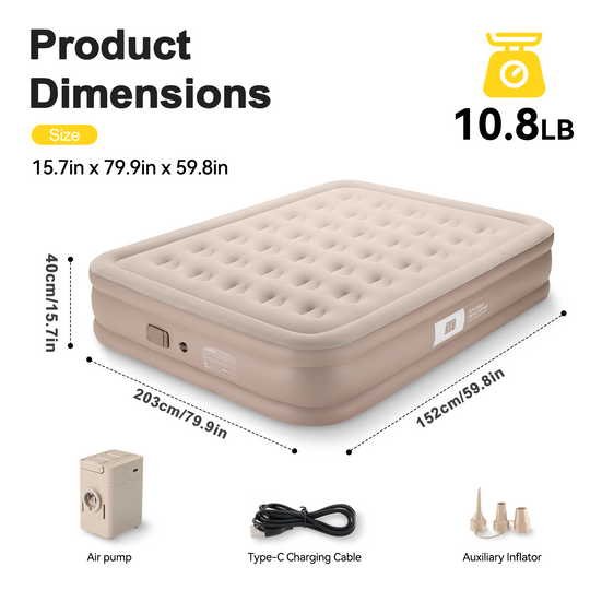 Raised Inflatable Bed