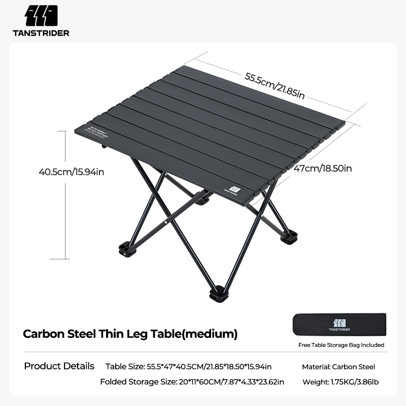 Lunar Lightweight Folding Camping Table