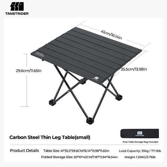 Lunar Lightweight Folding Camping Table