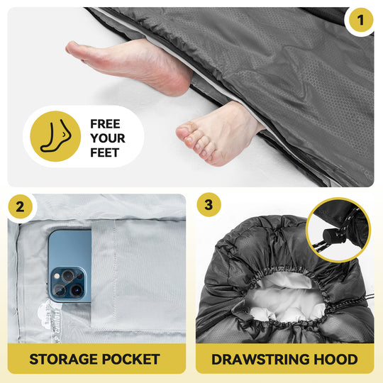 Bahay Hooded Sleeping Bag