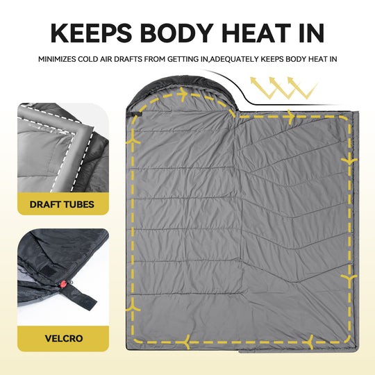 Bahay Hooded Sleeping Bag