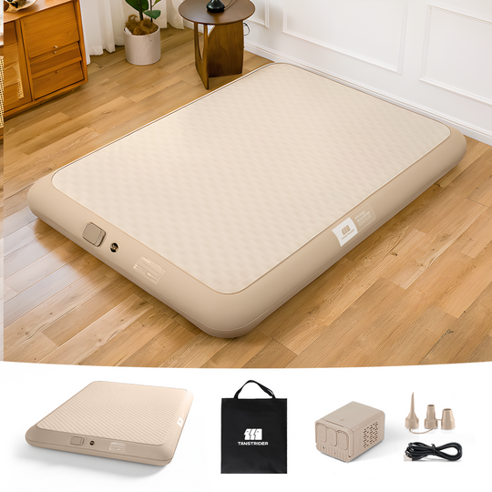 Terra Coil-Beam Air Mattress with Built-in Pump 20cm Height