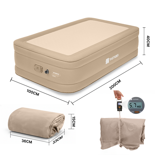 Terra Coil-Beam Air Mattress with Built-in Pump 40CM Height