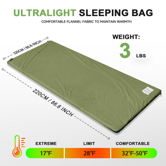 Cirro Ultralight Warm Weather Sleeping Bag