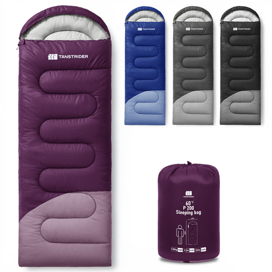 Puff Hooded Lightweight Backpacking Sleeping Bag