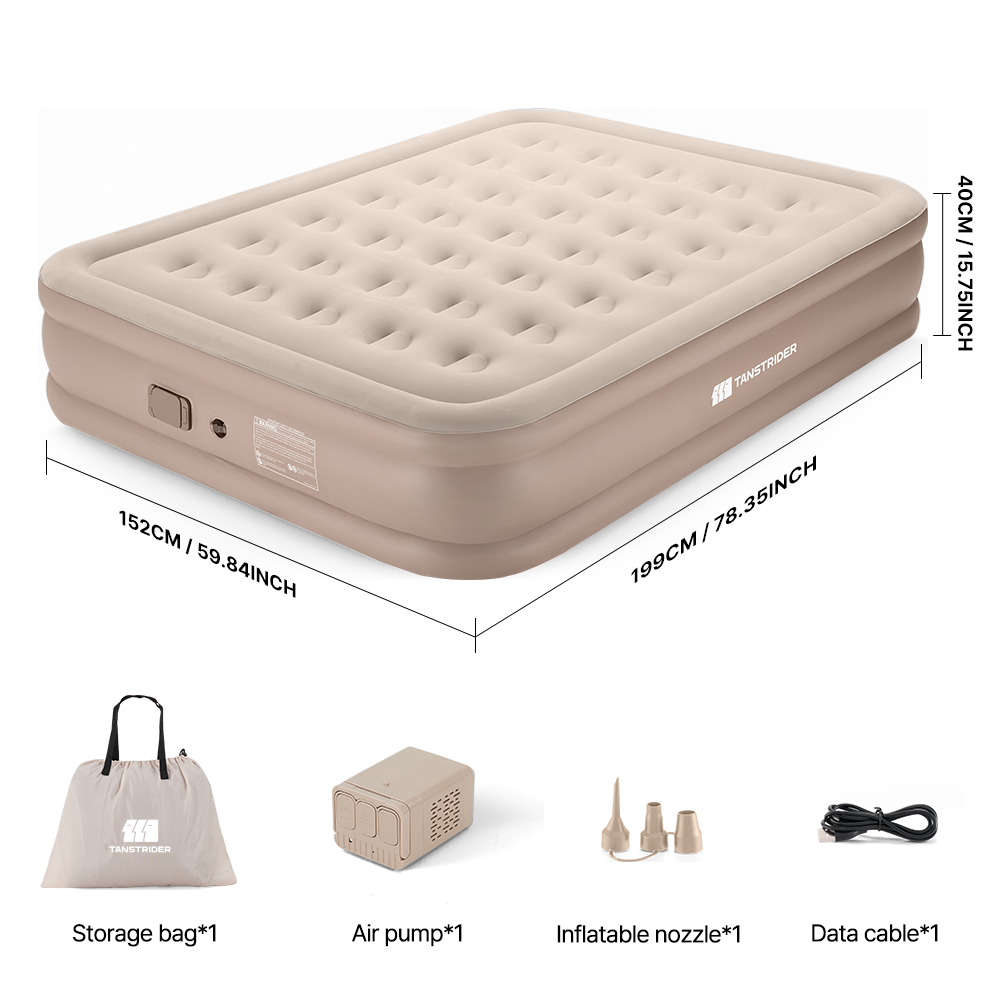 Cirro inflatable air mattress 40cm height