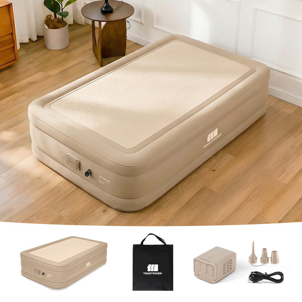 Terra Coil-Beam Air Mattress with Built-in Pump 40CM Height