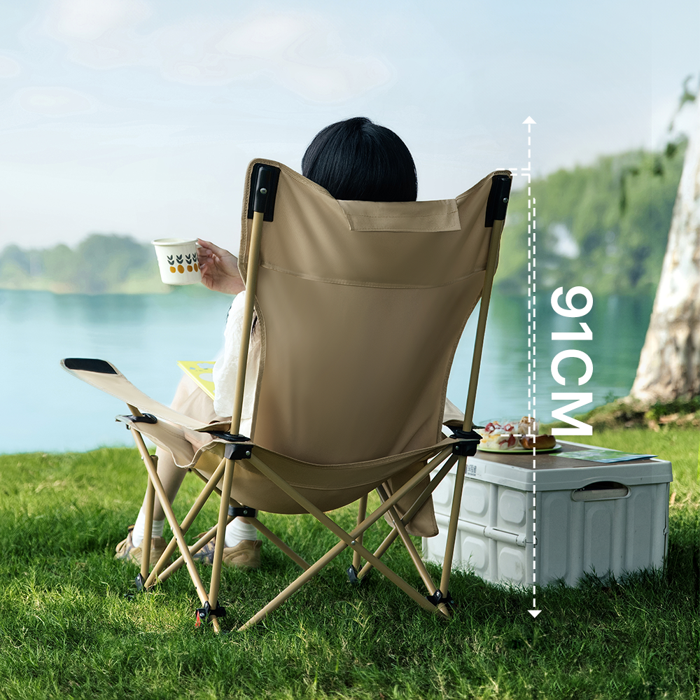 Lodge pro Camping Lounge Chair with Footrest