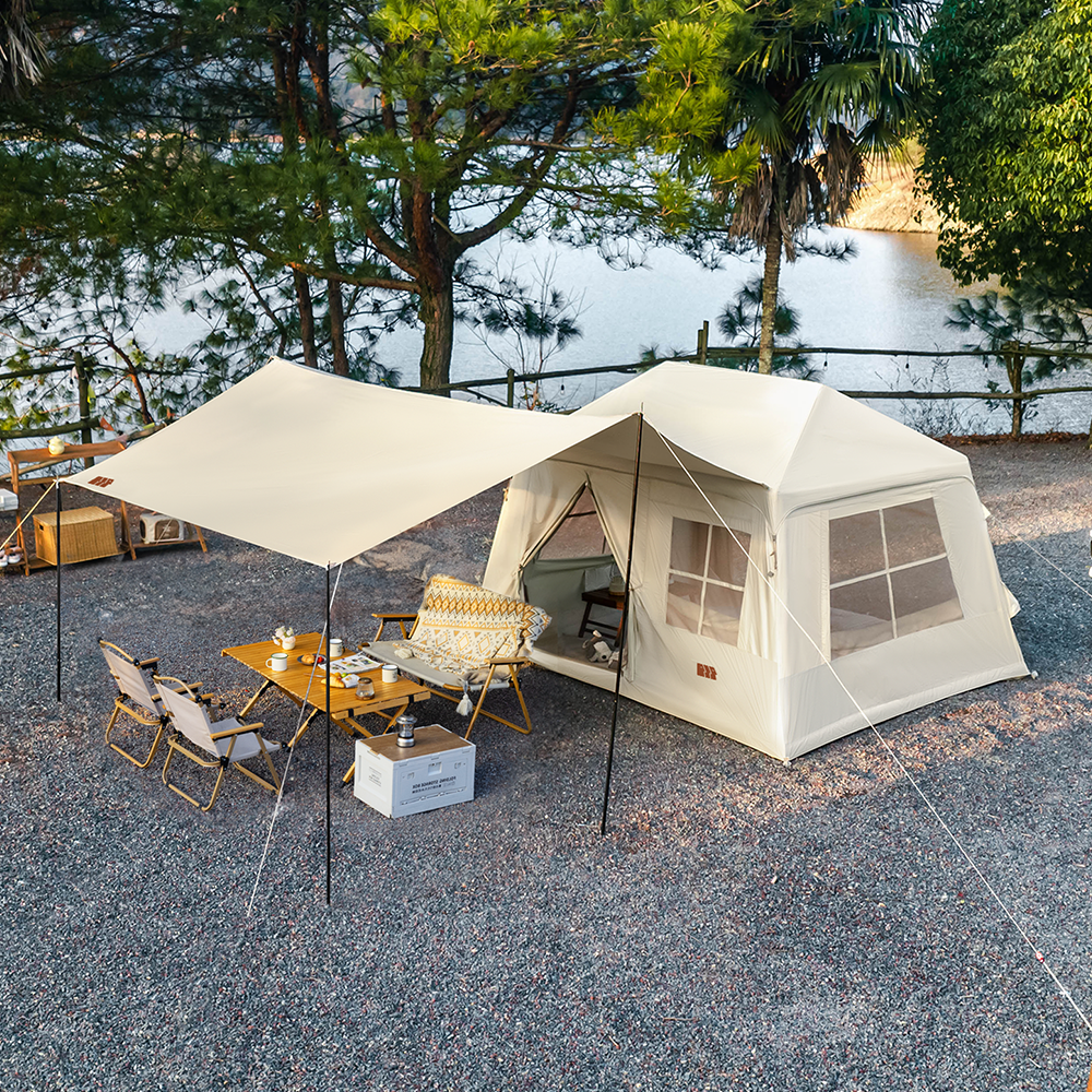 Strato 6.0 3-4 Person Inflatable Tent with Canopy