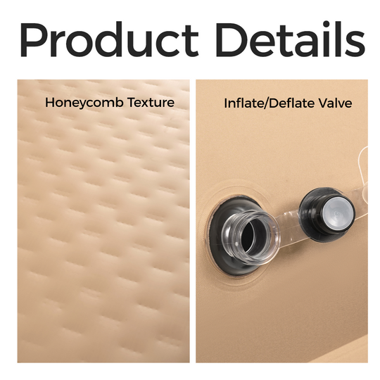 Terra Coil-Beam Air Mattress with Built-in Pump 40CM Height