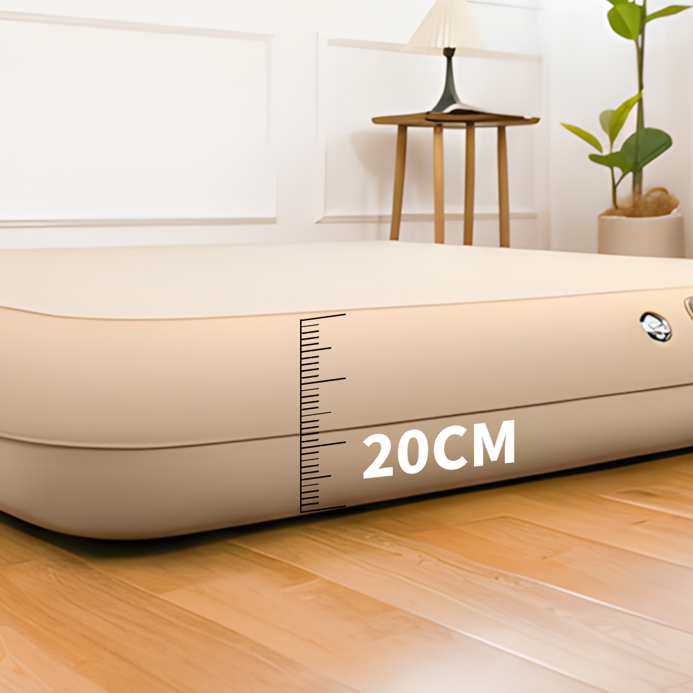 Terra Coil-Beam Air Mattress with Built-in Pump 20cm Height