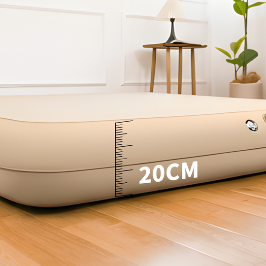 Terra Coil-Beam Air Mattress with Built-in Pump 20cm Height