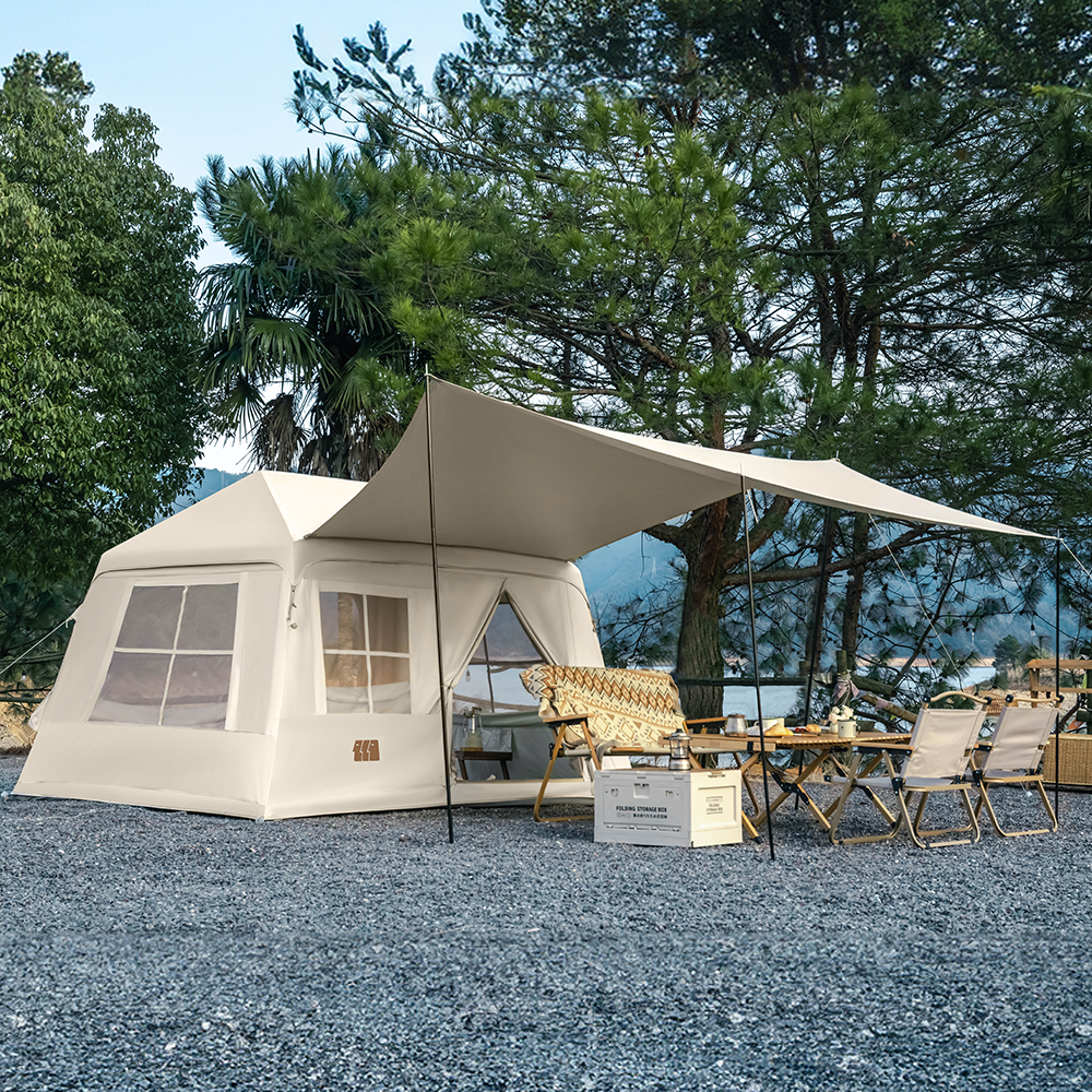 Strato 6.0 3-4 Person Inflatable Tent with Canopy