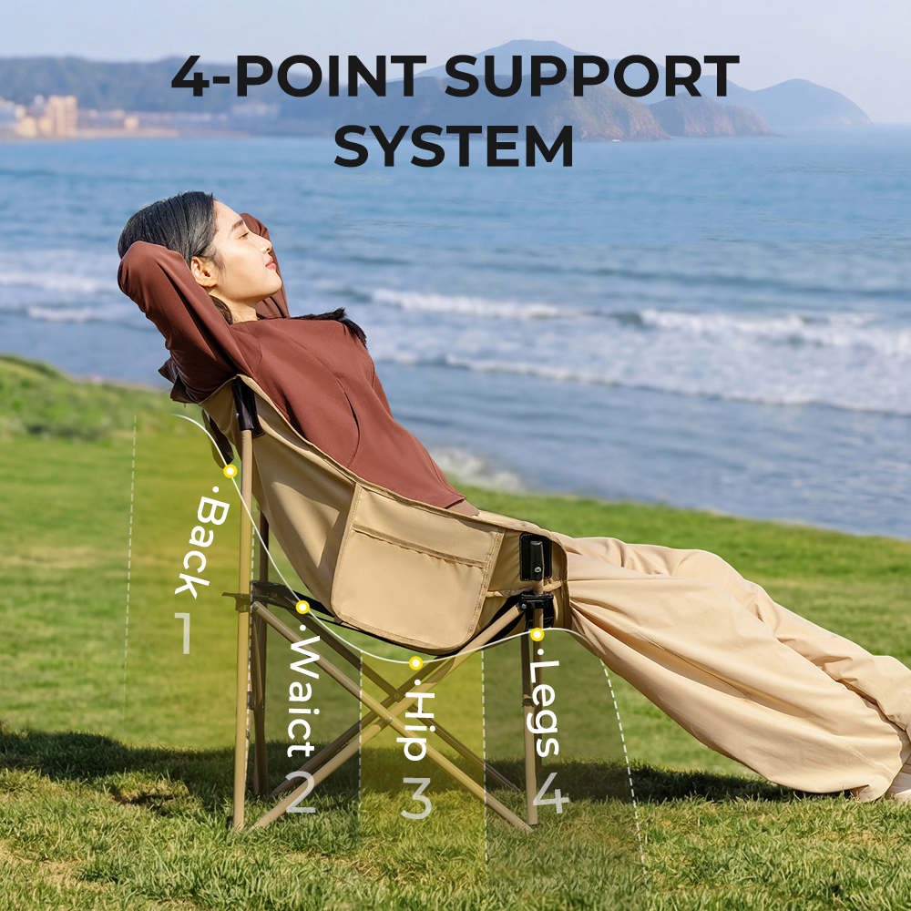 Perch  Foldable Camping Moon Chair