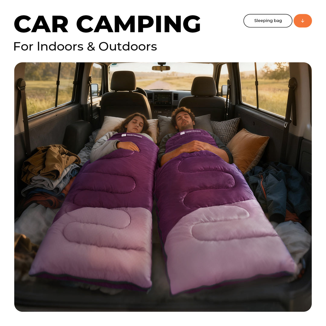 Puff Hooded Lightweight Backpacking Sleeping Bag