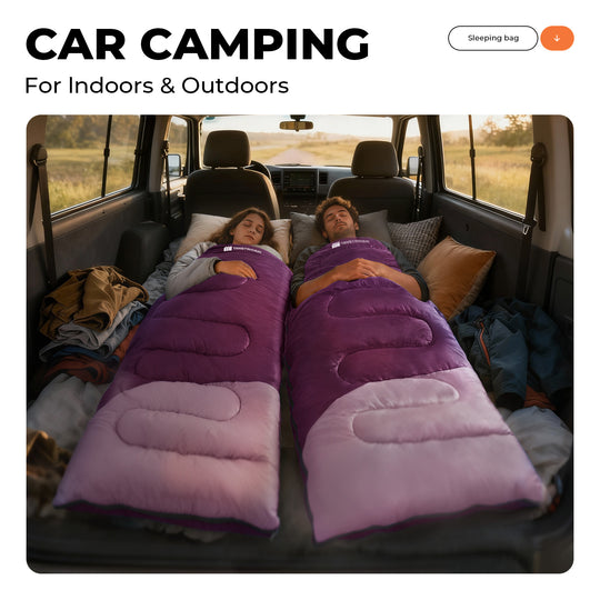 Puff Hooded Lightweight Backpacking Sleeping Bag