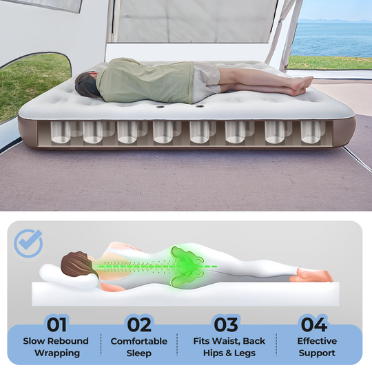 Cirro inflatable air mattress 20cm height
