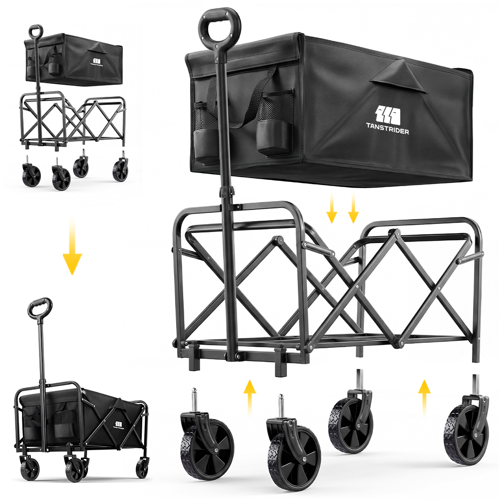 Range Collapsible Camping Wagon Cart