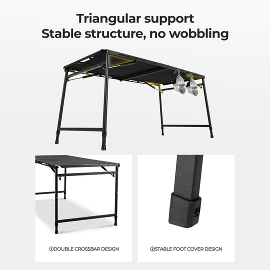 Vary IGT Tactical Hydraulic Camping Table