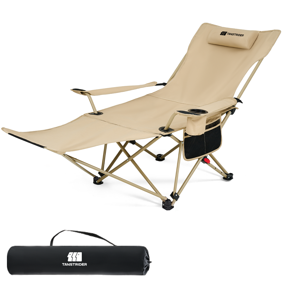 Lodge pro Camping Lounge Chair with Footrest