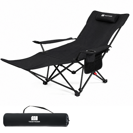 Lodge pro Camping Lounge Chair with Footrest