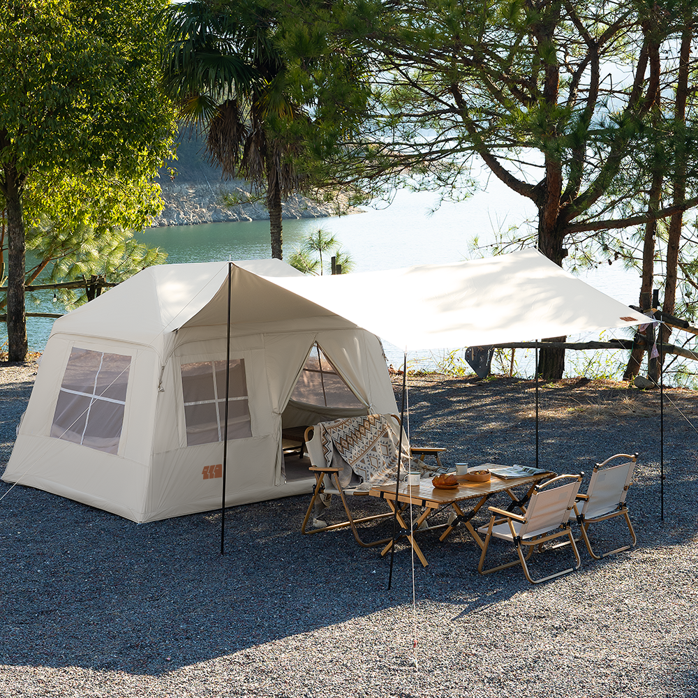 Strato 6.0 3-4 Person Inflatable Tent with Canopy