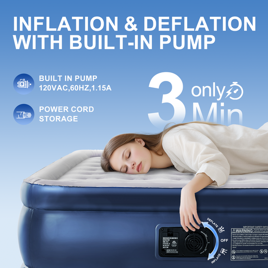 Tanstrider Double Layer Thick Air Mattress 03062